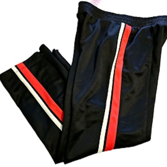 Wild FableWomen's High-Rise Track Pants Side Pocket  Red Black White NWT SizeXS - Picture 6 of 11